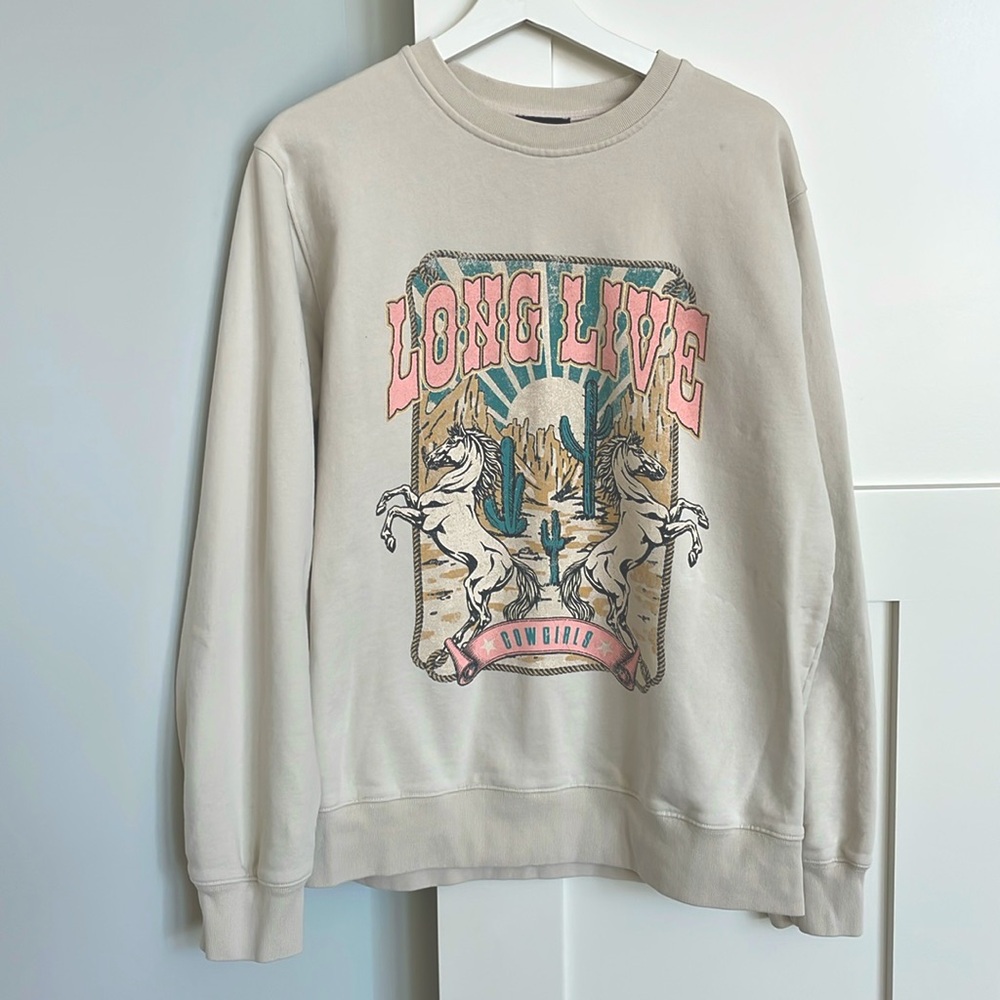 Western Graphic Sweatshirt